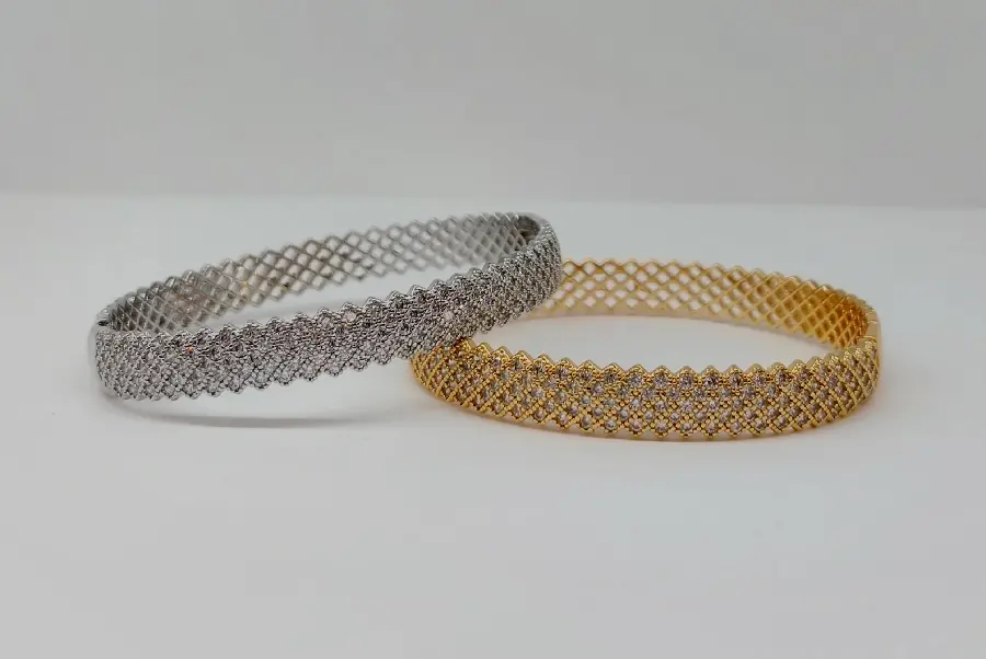 Rhinestone bangle photo