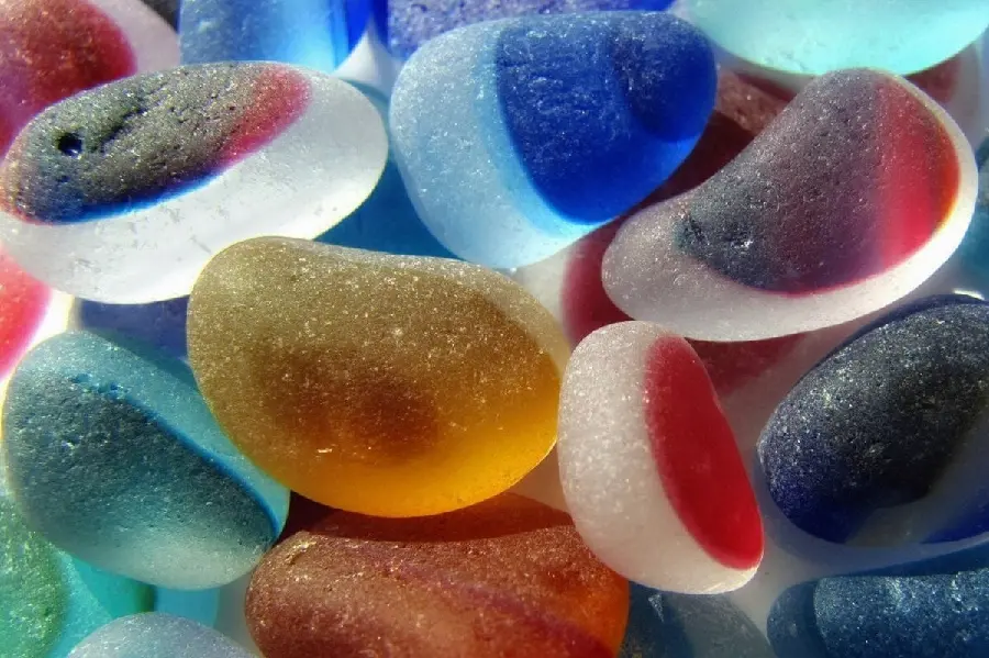 High Quality Transparent Colorful Silica Stone Photo