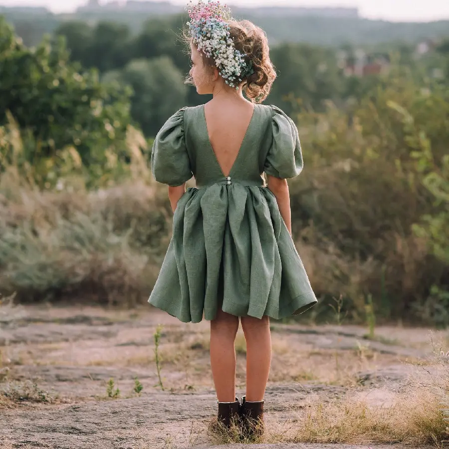 Photo of new girl's dress