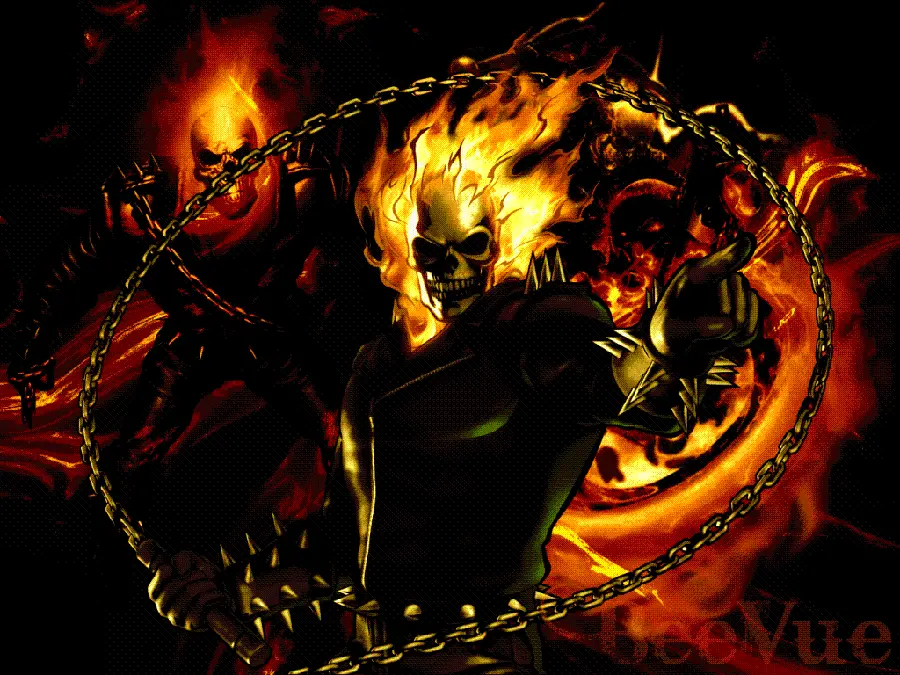 Ghost Rider and Ghost Rider Photo