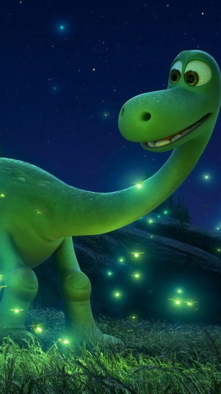 Dinosaur animated image for iPhone mobile