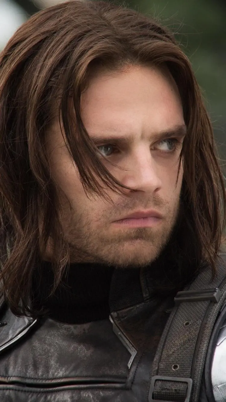 Bucky Barnes Winter Soldier Stock Photo