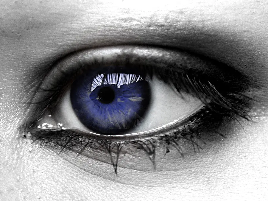 Colorful eye background