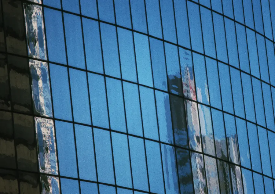 Stylish and professional commercial building facade design