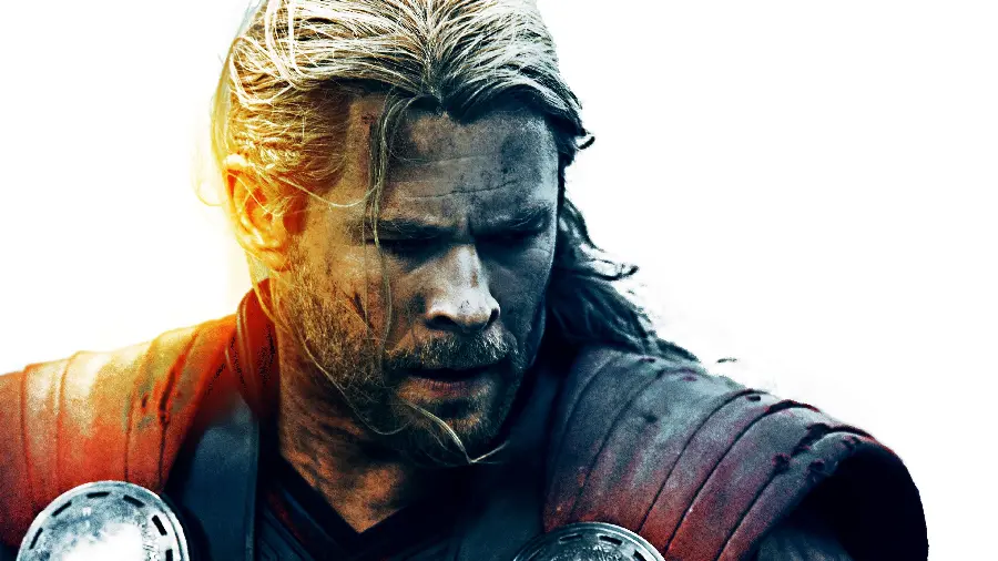 Thor Image On White Background