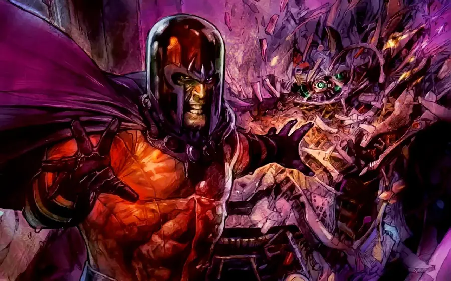 Unique wallpaper of the popular fictional character Magneto