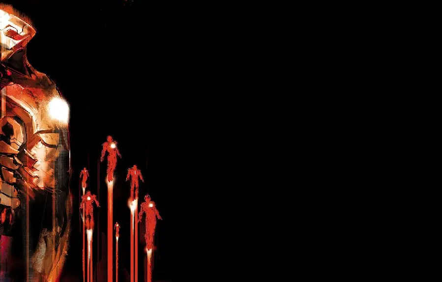 Wallpaper Minimal Iron Man for Laptop Background 