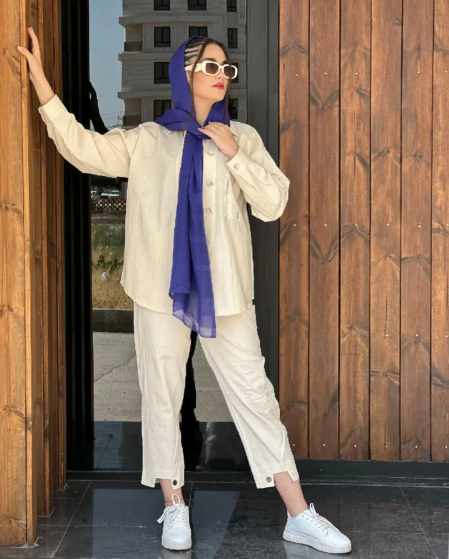 Photo of a girls' trouser coat