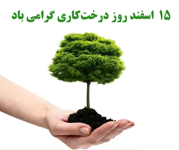 Arbor Day greeting image for Instagram post and story