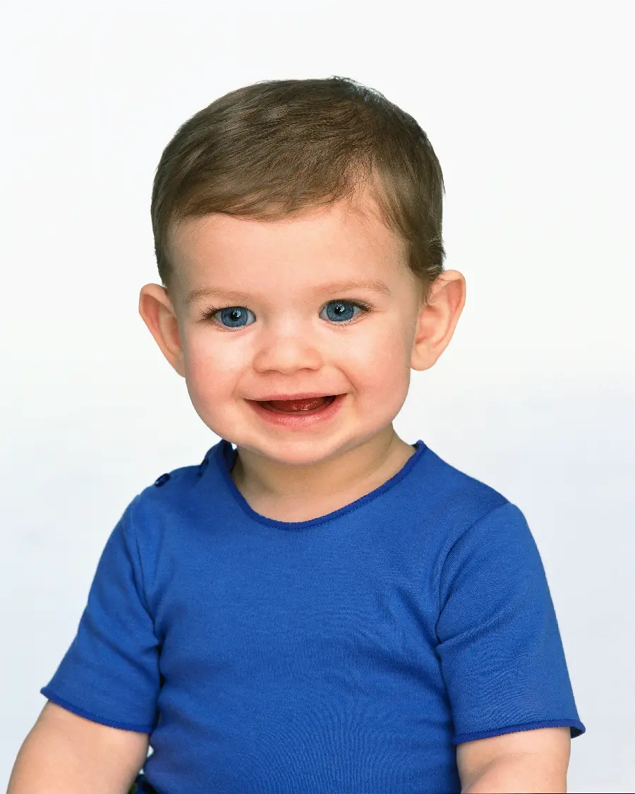 Beautiful and beautiful baby photo