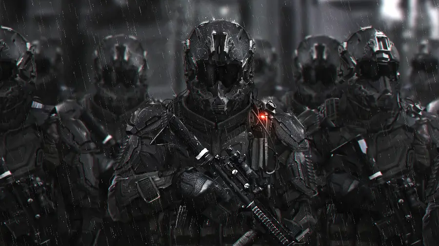 Black wallpaper for computer