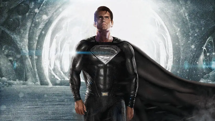 Black Superman Background Image