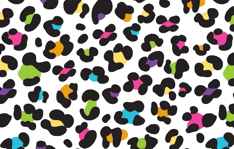 Beautiful and Colorful Cow Skin Texture and Texture for Printing