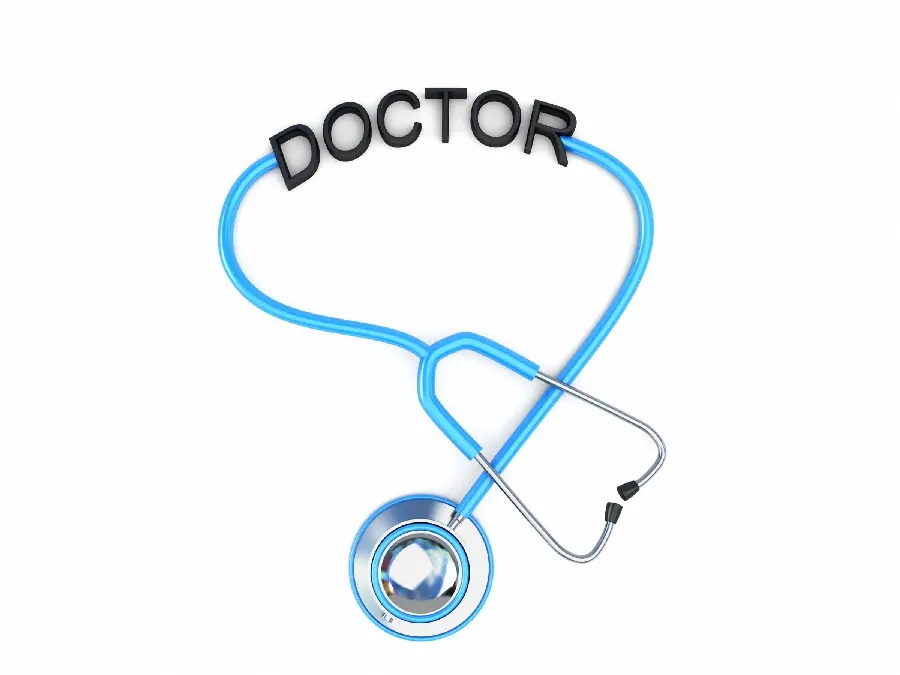 Stethoscope profile picture for social networks