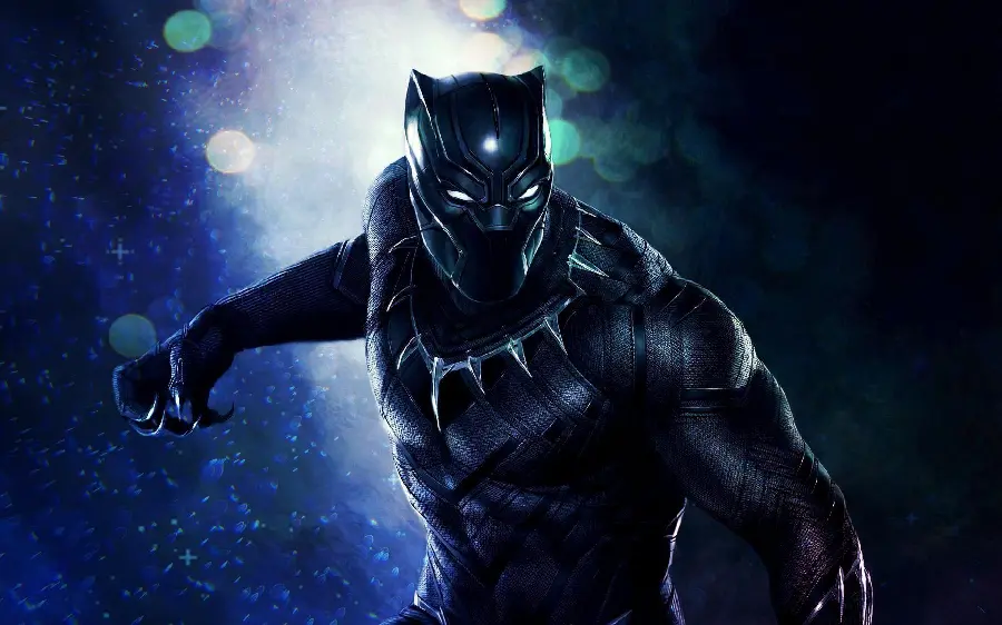 Download Cool Black Panther Marvel Wallpaper