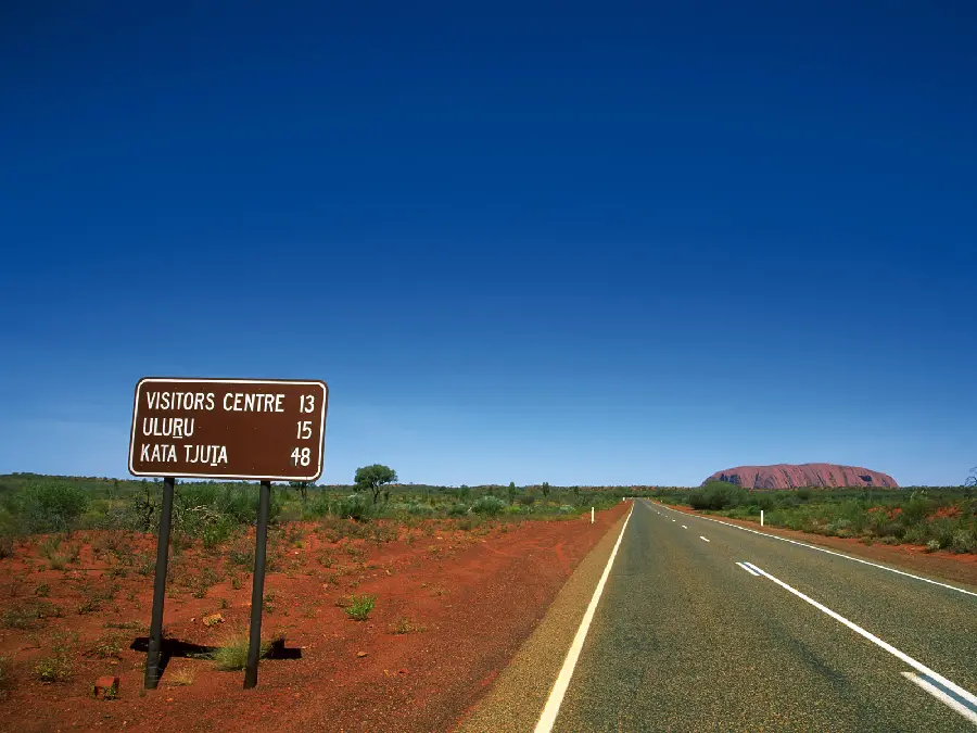 Desert and desert road