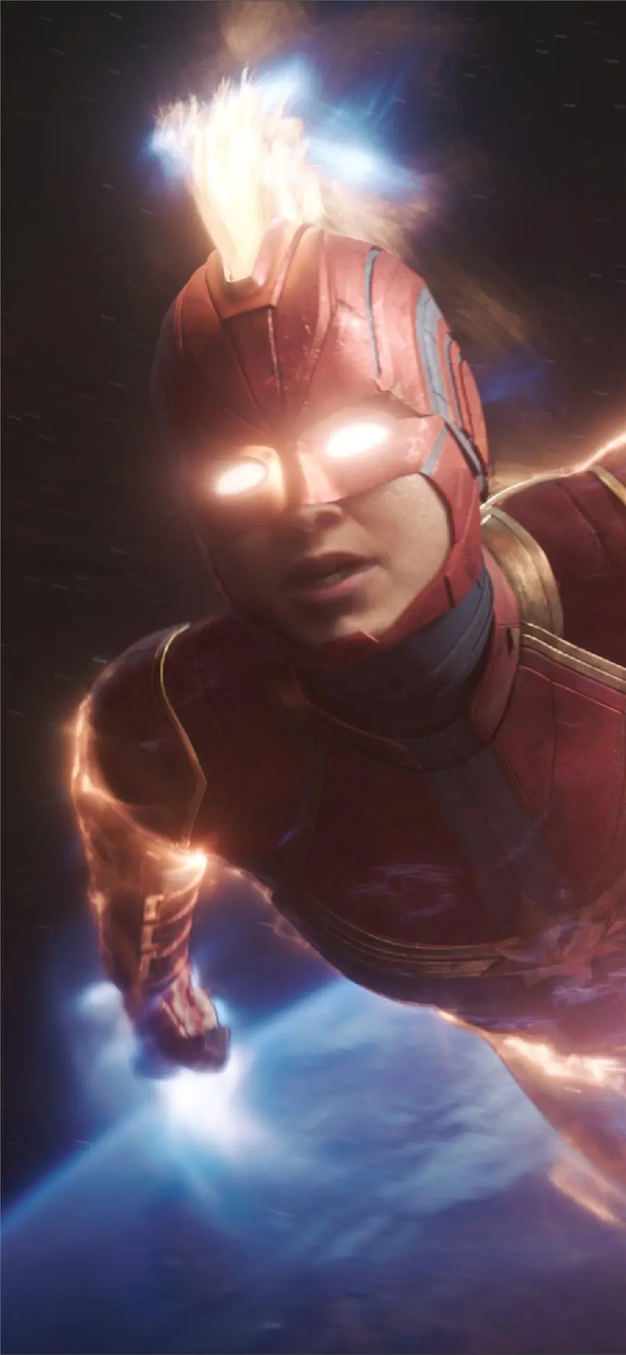Captain Marvel Background for iPhone