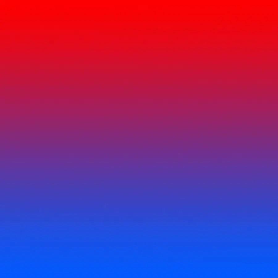 Red and Blue Gradient Image with Low Gradient