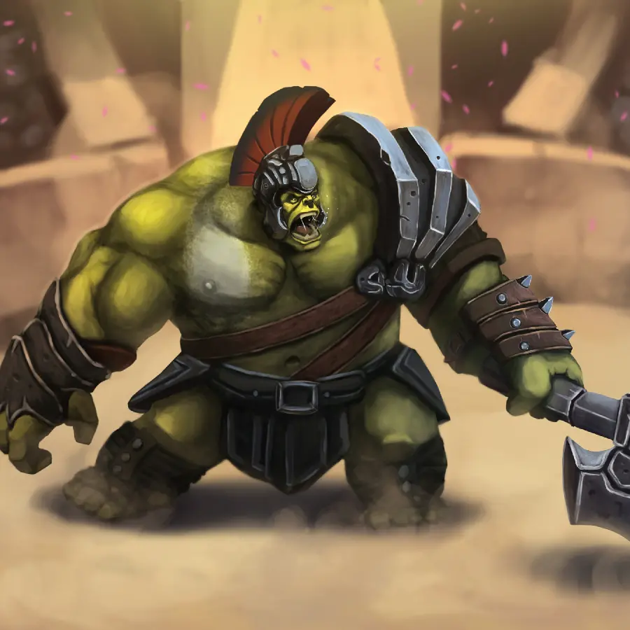 Cool backgrounds of the famous and famous character of the comic world Hulk Gladiator