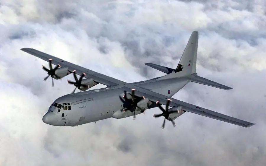 Cool Hercules C 130 Aircraft Background for Military Equipment Enthusiasts