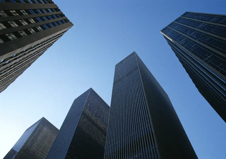 Background of a commercial building