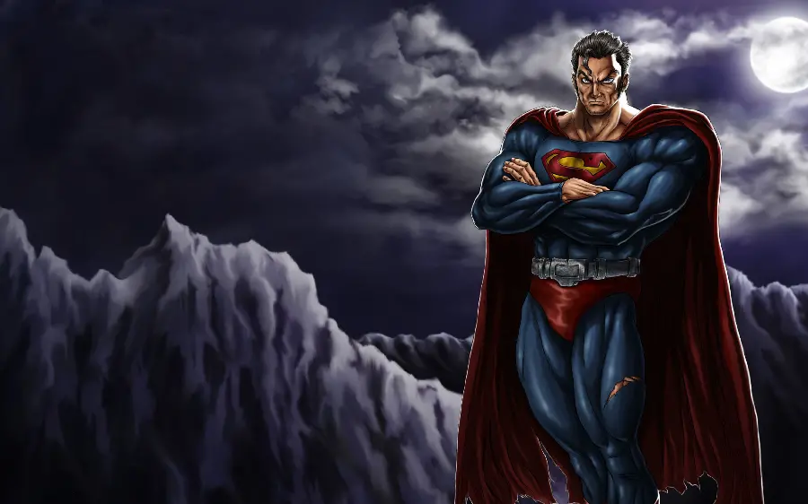 Black Superman Wallpaper