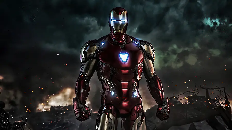 Free download of Iron Man 2024 background photo for websites