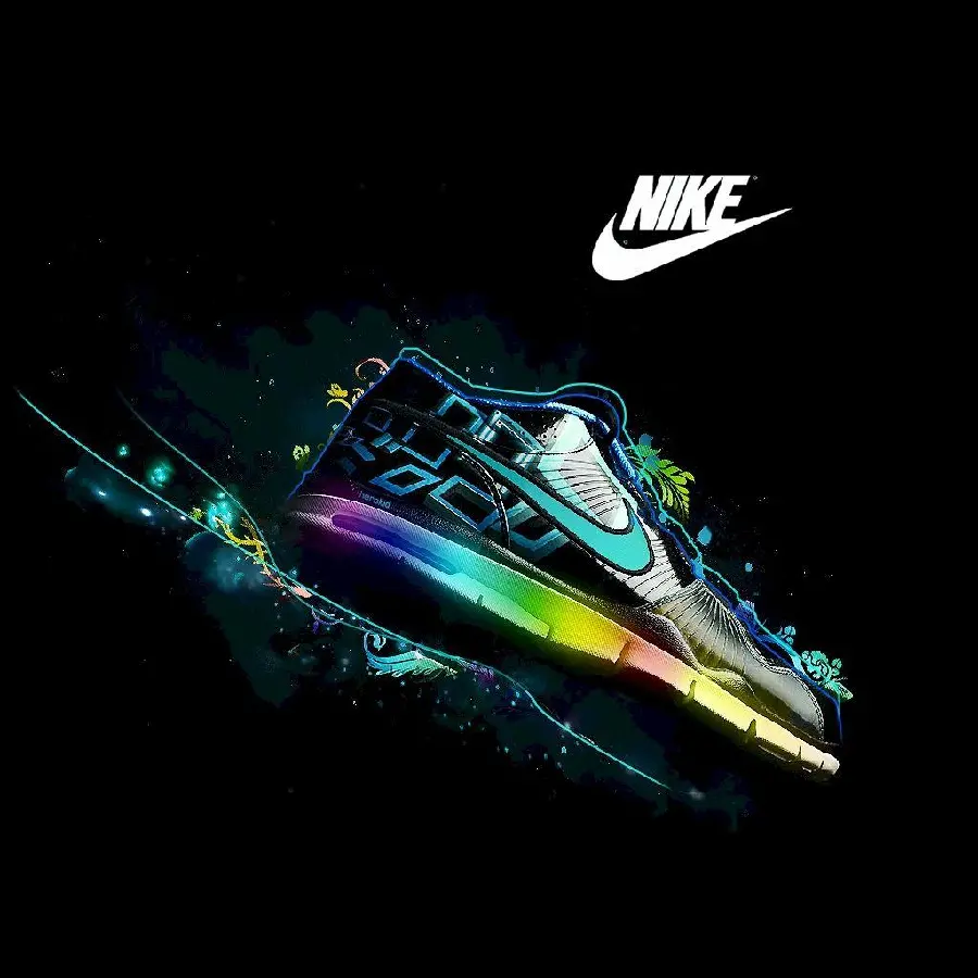 Download Nike wallpaper photo with cool and colorful shoes
