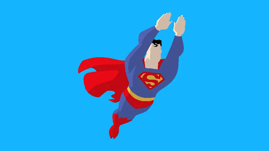New Minimal Superman Photo