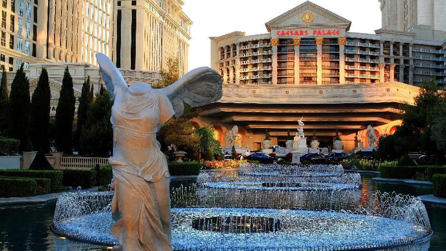 Caesars Palace Entrance Picture in Las Vegas