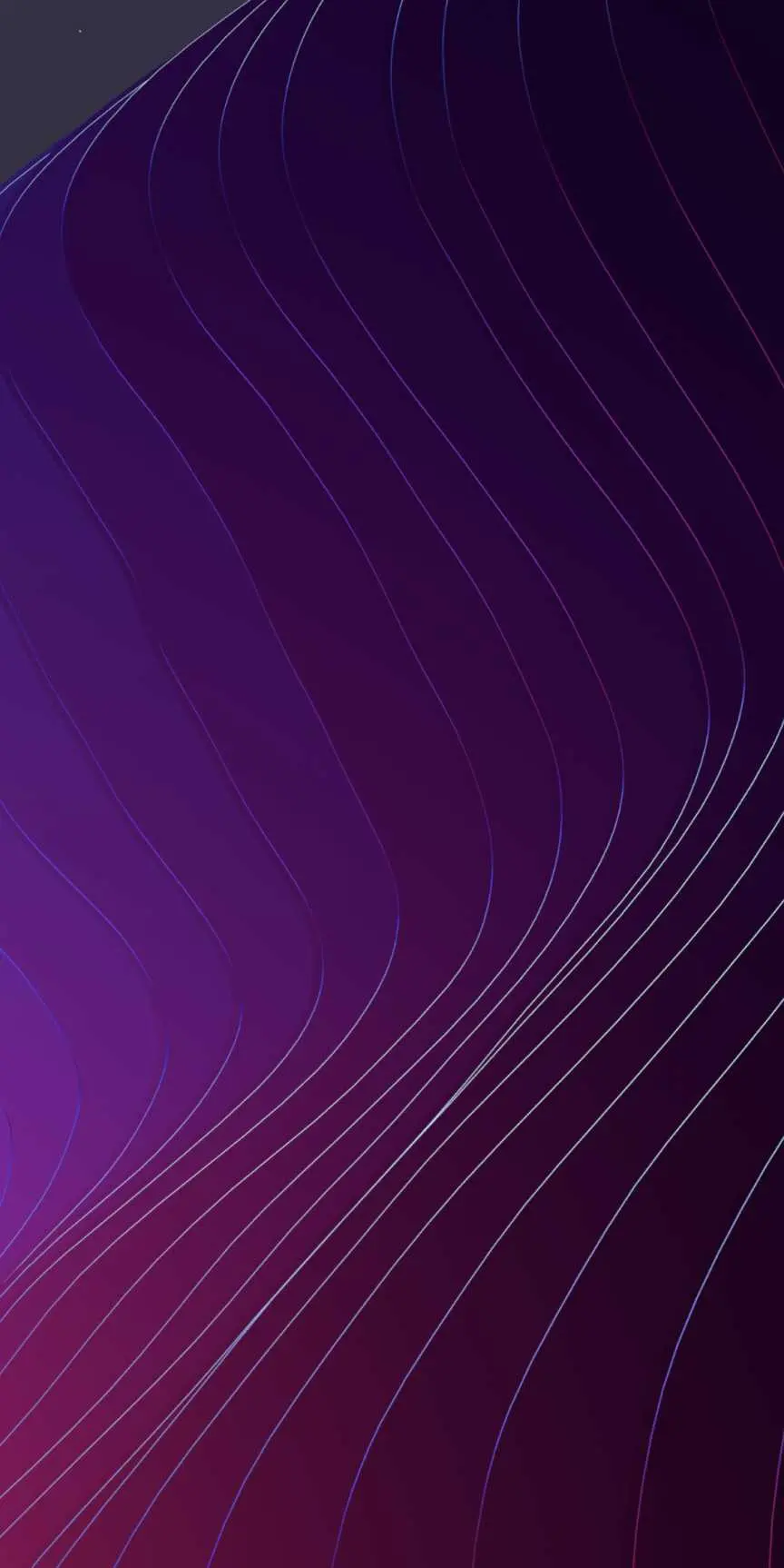 Purple wallpaper with beautiful curved lines of light