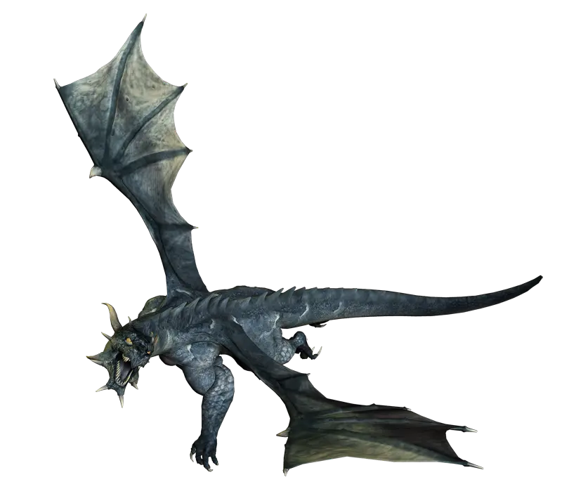 Wild Dragon PNG No Background