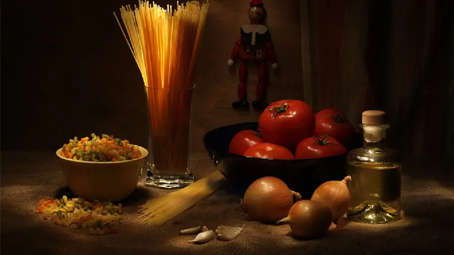 High quality Italian food wallpaper from raw ingredients to chefs' desktop