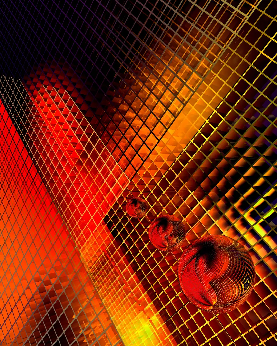 Beautiful Metallic World Wallpaper with a Special and Impressive Design