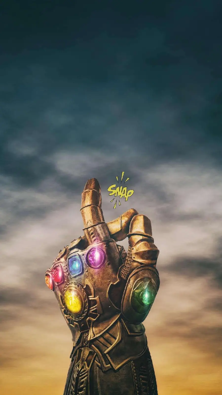 Thanos Hand Image Suitable for Samsung and iPhone Wallpaper