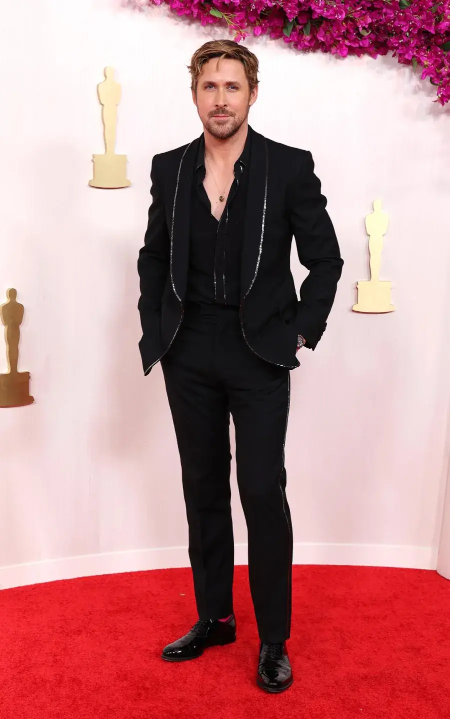 Photo of Ryan Gosling on the Oscars 2024 red carpet