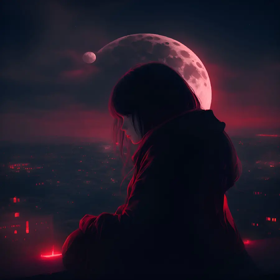 Cute anime and cartoon girl profile picture