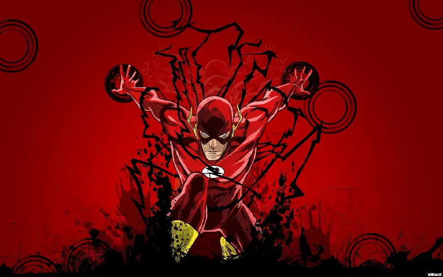 Stock image for desktop from the Flash DC Comics