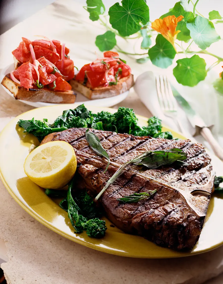 Grilled Meat Background Image for Commercial Projects