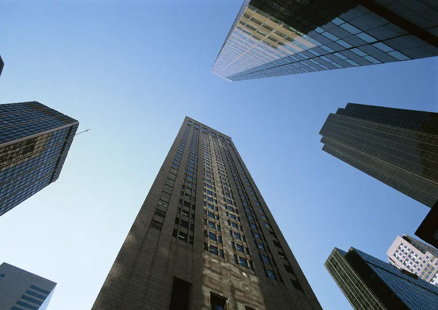 Photo of commercial and office complexes