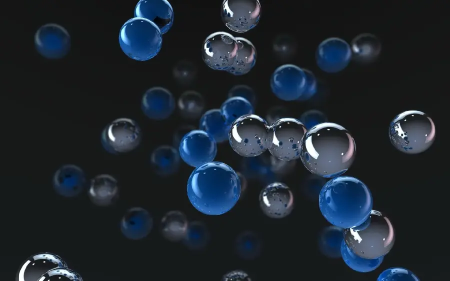 Black and blue and white glass marble wallpaper