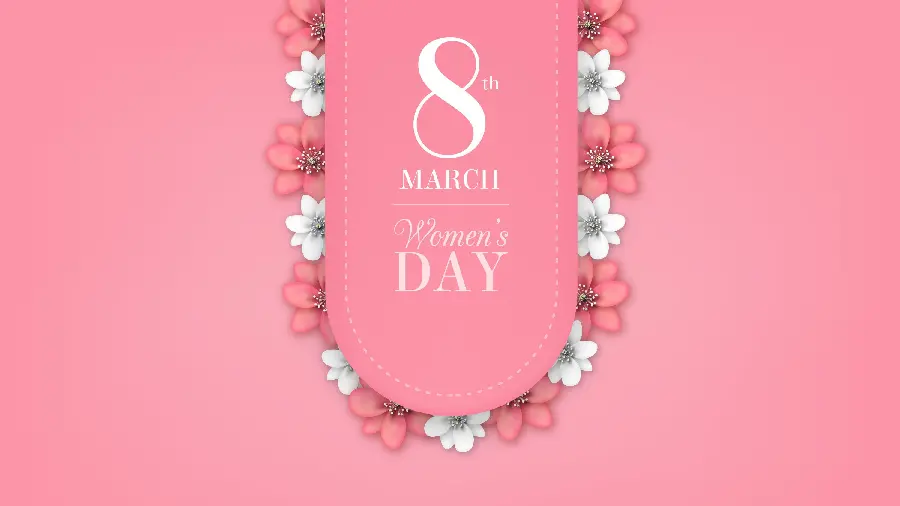 A beautiful photo to congratulate Women's Day and honor the courage of women