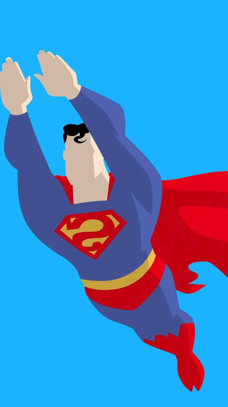 Superman Flying Wallpaper