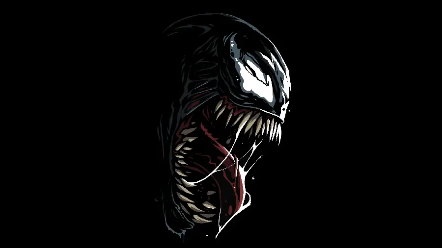 Black scary photo