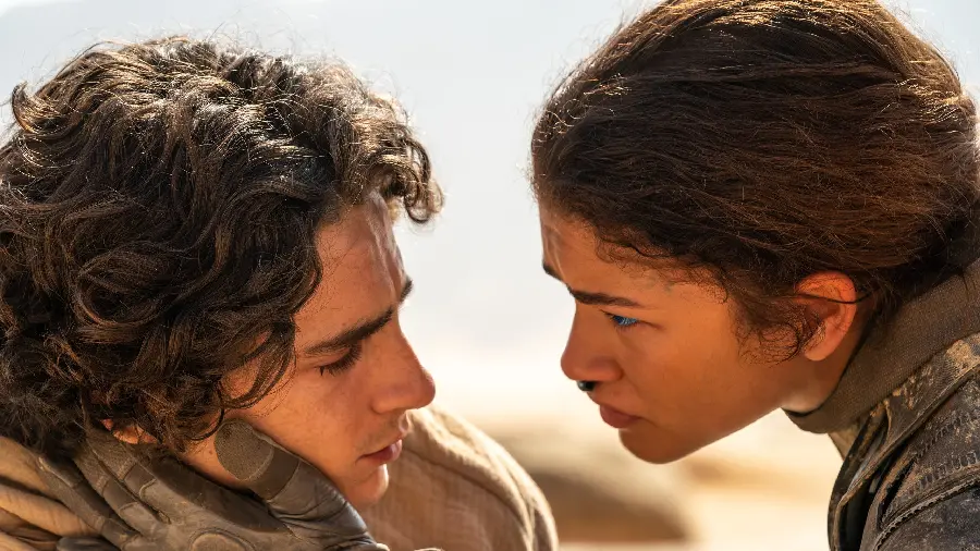 American movie Dune Part 2 starring Timothée Chalamet