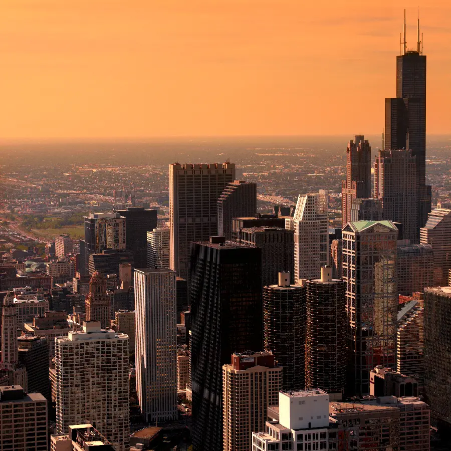 North America Tourist Attraction with United States Landmark