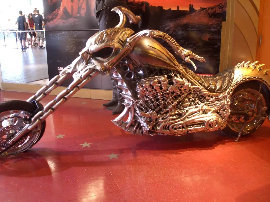 Ghost Rider Motorcycle Photo