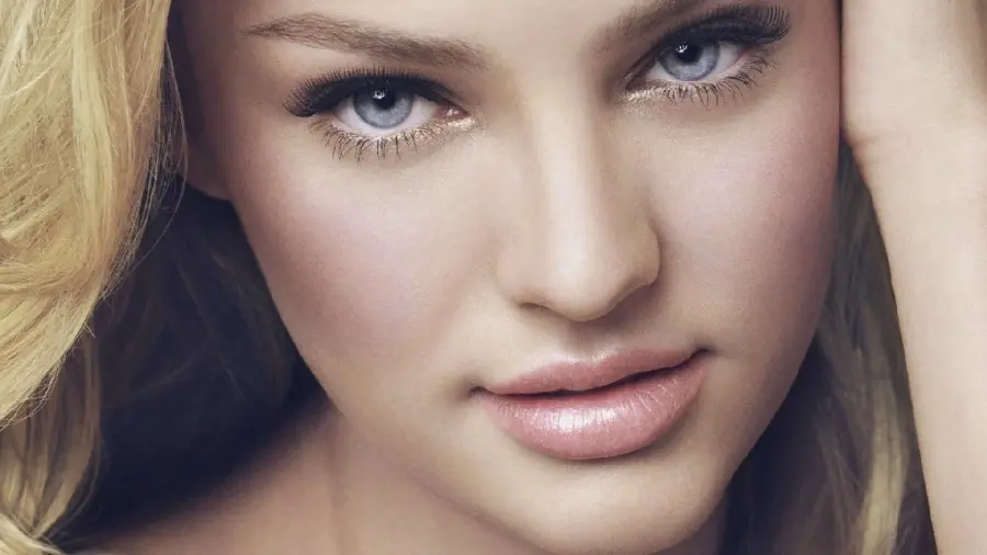 Handsome girl background