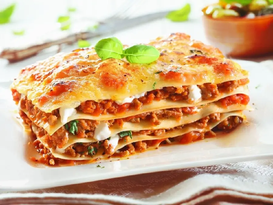 Italian Food Lasagna Photo
