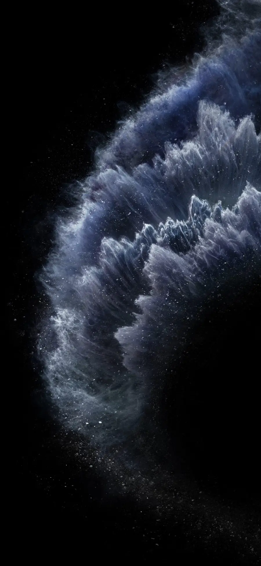 Iphone Wallpaper of Light Splashing on Dust